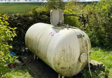 Flüssiggas aus einem Tank in Kleinenberg ausgetreten