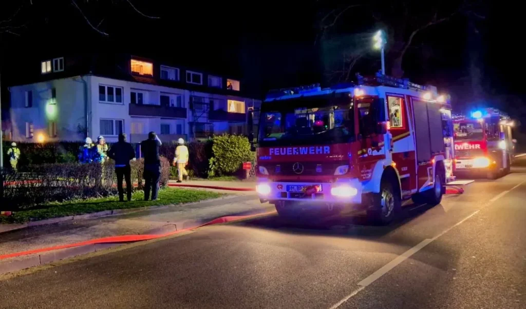 Heckenbrand Südstraße