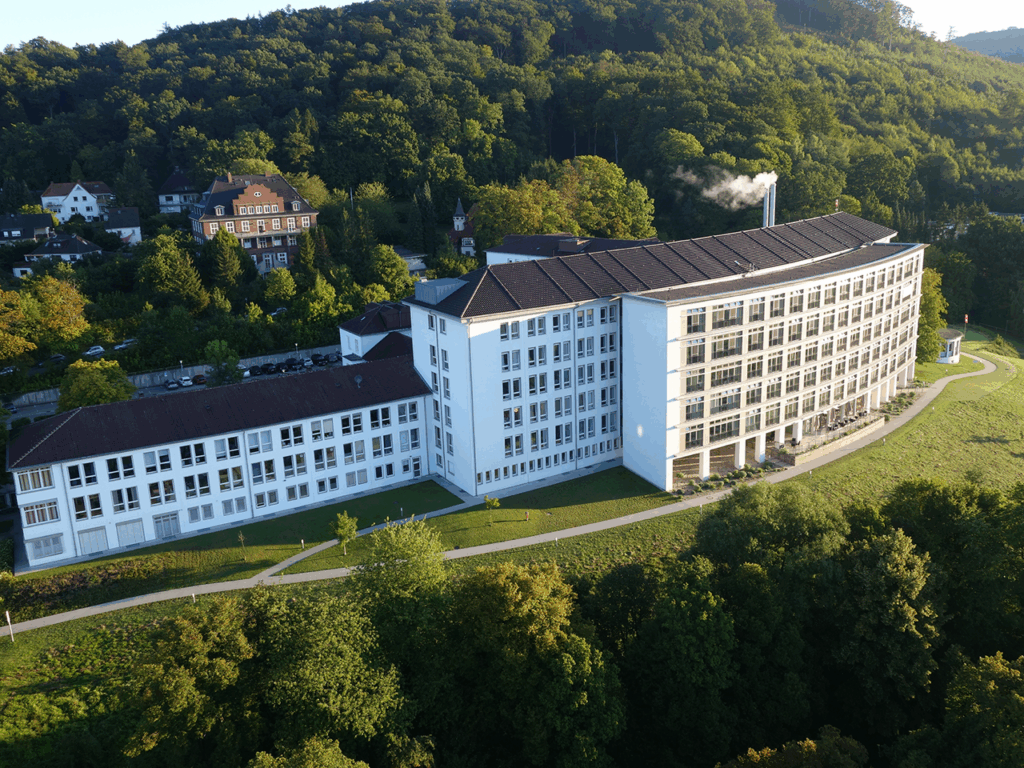 Das Agaplesion Krankenhaus von oben,