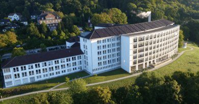 Das Agaplesion Krankenhaus von oben,