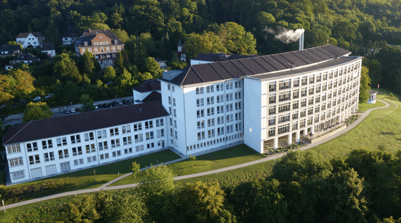 Das Agaplesion Krankenhaus von oben,