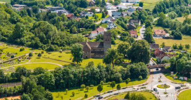 Kilianskirche aus der Ferne.