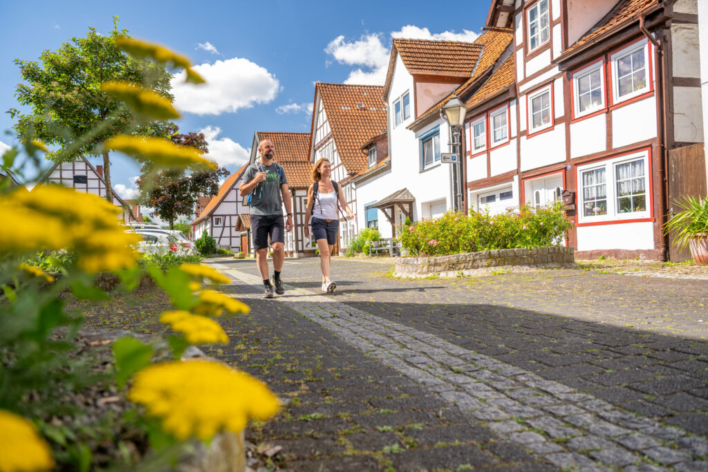Die Hinterestraße in Lügde