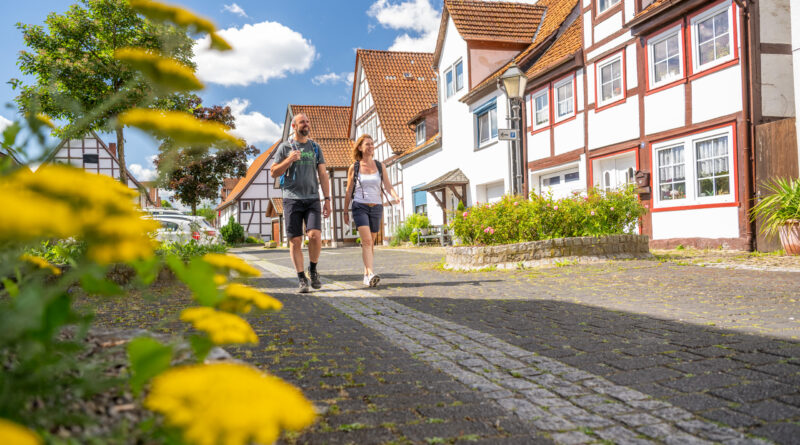 Die Hinterestraße in Lügde
