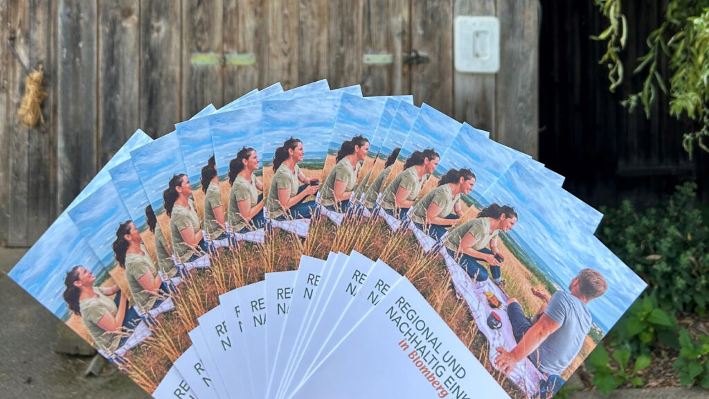 Neuer Flyer für die Region.