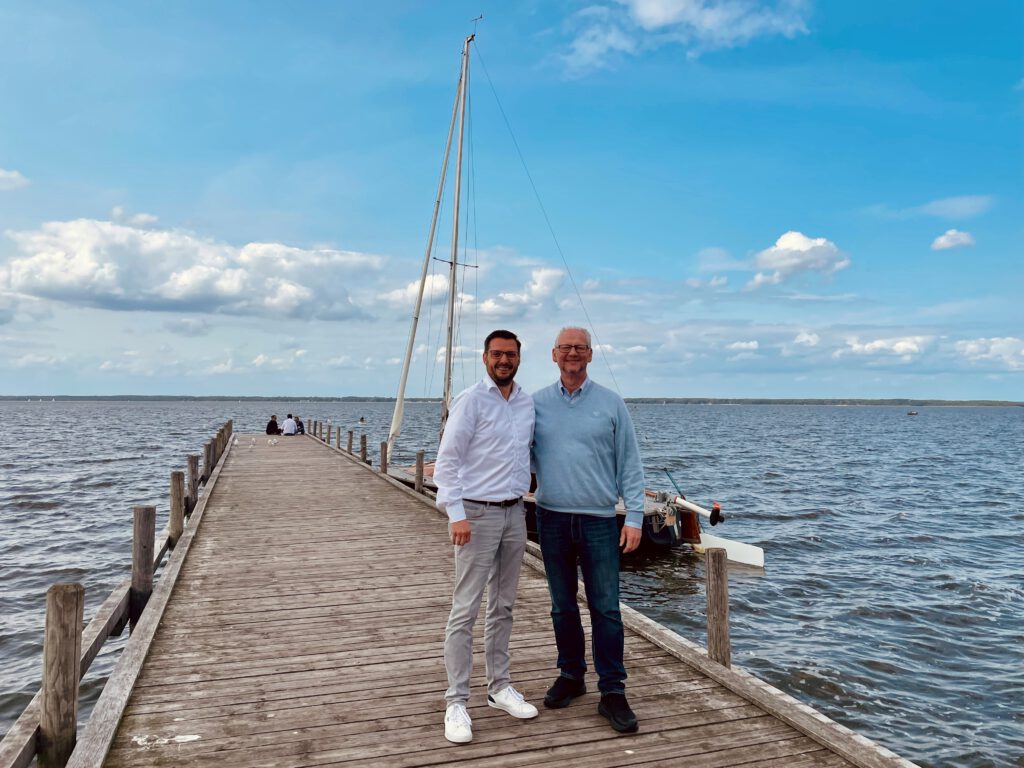 Björn Daugs und Willi Rehbock.