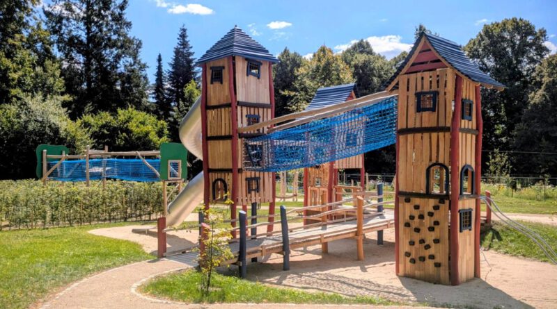 Kinderrechte Spielplatz in Bad Pyrmont.