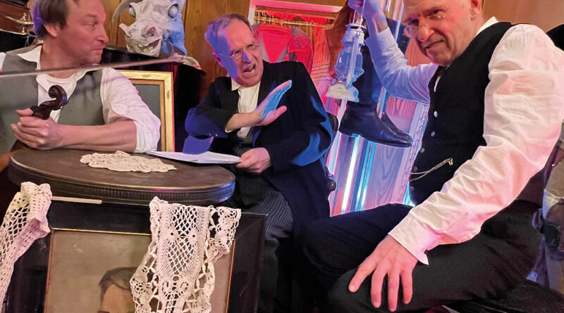 Ausschnitt einer Szene des Theaterstücks nach Charles Dickens.