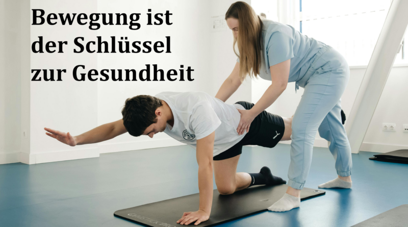 Bewegung ist der Schlüssel zur Gesundheit