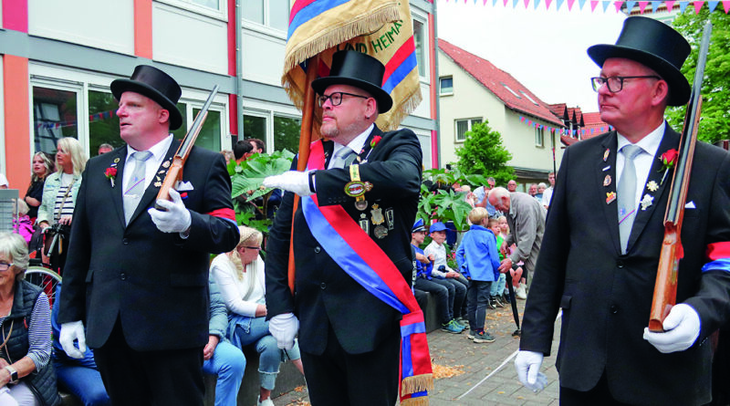 Die Schützenbruderschaft St. Kilian Lügde von 1732 e.V. feiert ihr Schützenfest