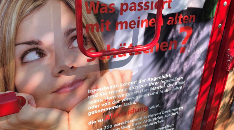 Zentraler Alttextilcontainer-Standort für Bad Pyrmont