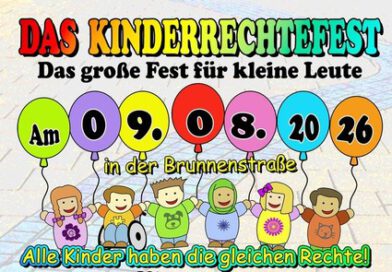 Kinderspektakel am 09. August in der Brunnenstraße!
